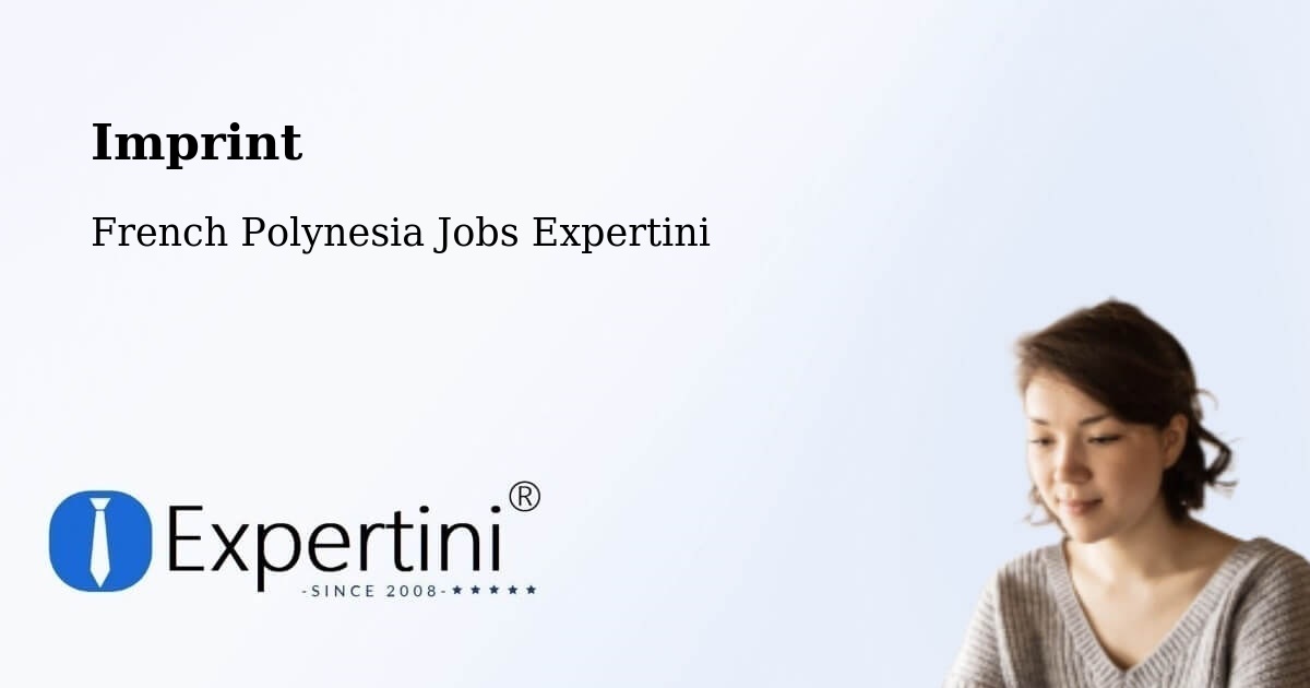 Imprint – Pierre - French Polynesia Jobs Expertini